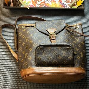 Louis Vuitton Montisouri MM Backpack Monogram